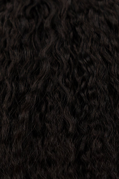 Natural Yaki Curly Virgin Indian Hair