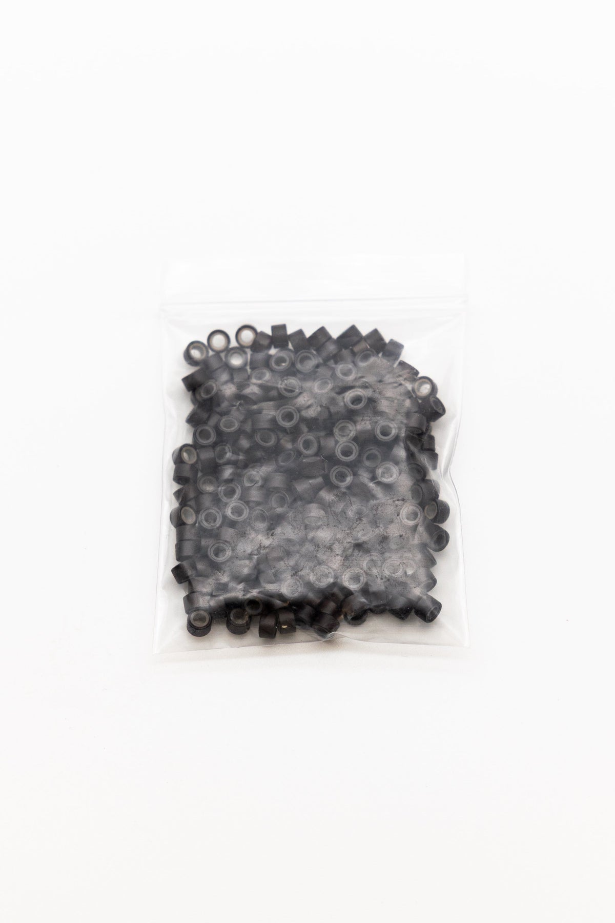 Silicone-Lined Micro Ring Hair Extension Beads