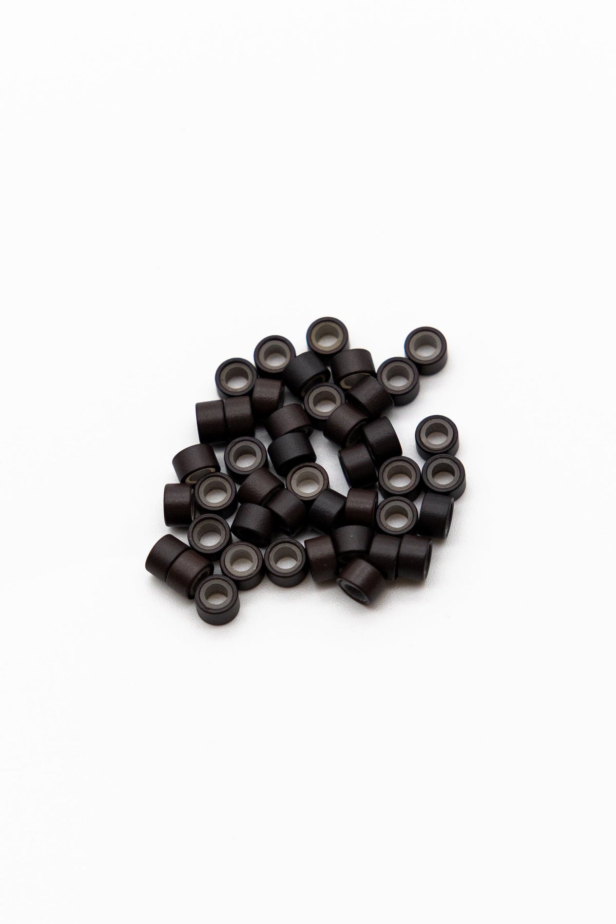 Silicone-Lined Micro Ring Hair Extension Beads