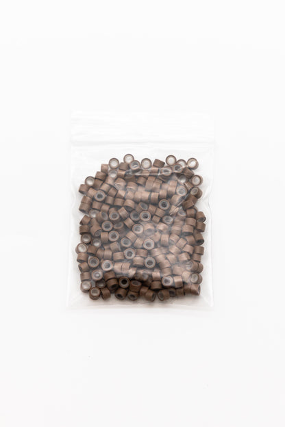Silicone-Lined Micro Ring Hair Extension Beads