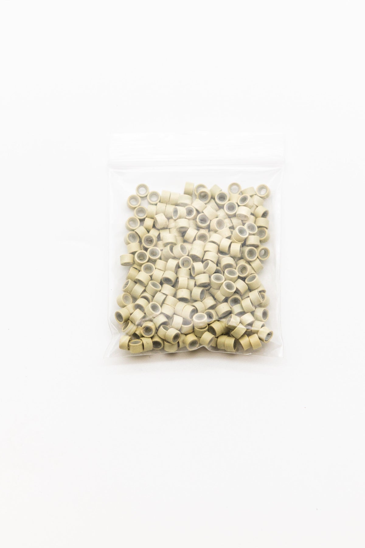 Silicone-Lined Micro Ring Hair Extension Beads