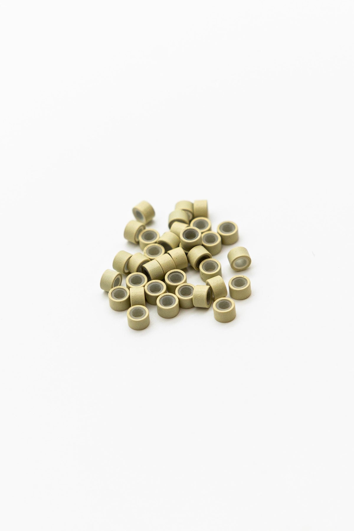 Silicone-Lined Micro Ring Hair Extension Beads