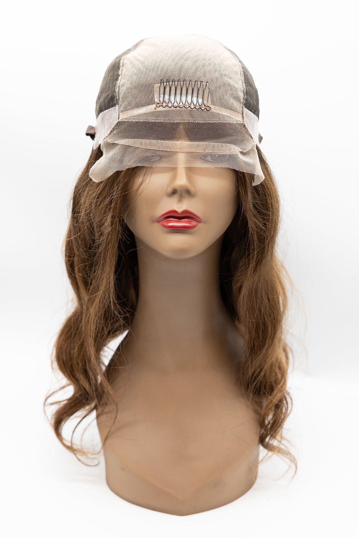 Chandler – Golden Brown with Blonde Highlights Lace Front Wig