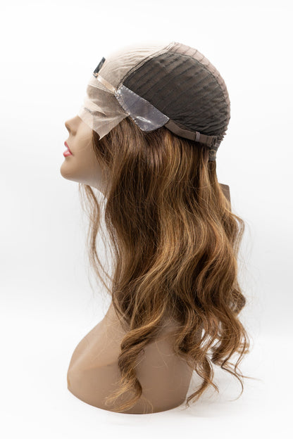Chandler – Golden Brown with Blonde Highlights Lace Front Wig