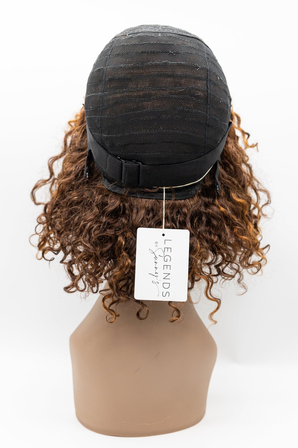 M062 – Auburn Golden Brown Tight Curl Wig